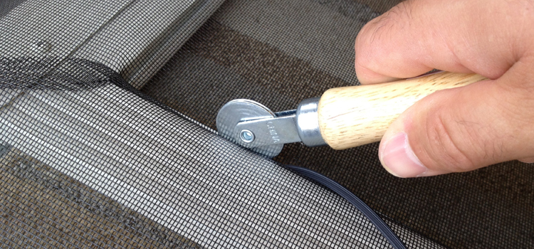 metal screen door repair in Artesia